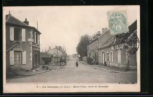 AK La Guerche, Rond-Point, route de Nérondes