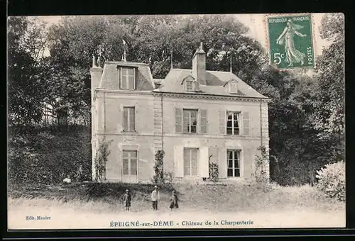 AK Épeigné-sur-Deme, Chateau de la Charpenterie