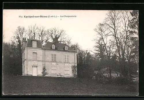AK Epeigné-sur-Deme, La Charpenterie