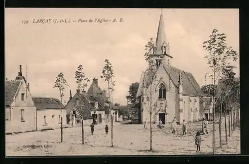 AK Larcay, Place de l`Eglise