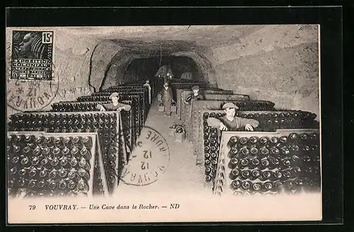 AK Vouvray, Une Cave dans le Rocher