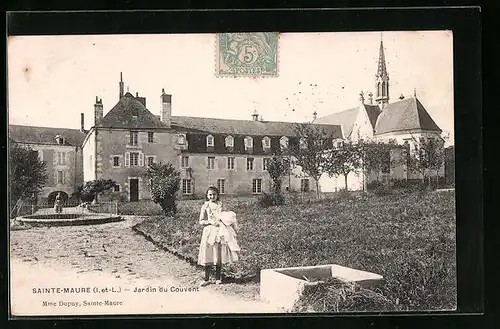 AK Sainte-Maure, Jardin du Couvent