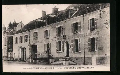 AK Saint-Maure-de-Touraine, L`Hotel de Cheval blanc