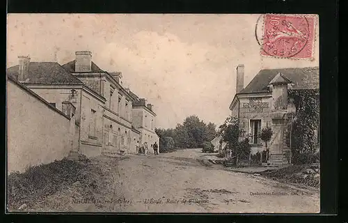 AK Neuil, L`Ecole, Route de Villaines