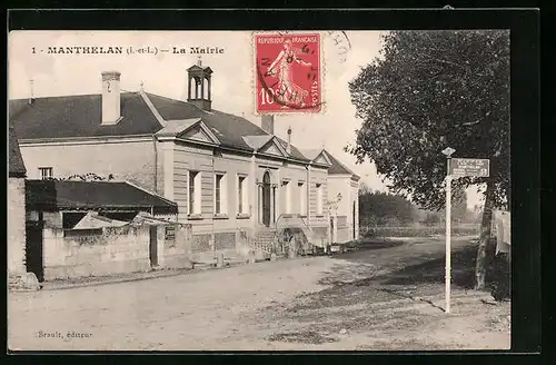 AK Manthelan, La Mairie