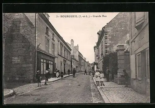 AK Bourgueil, Grande Rue