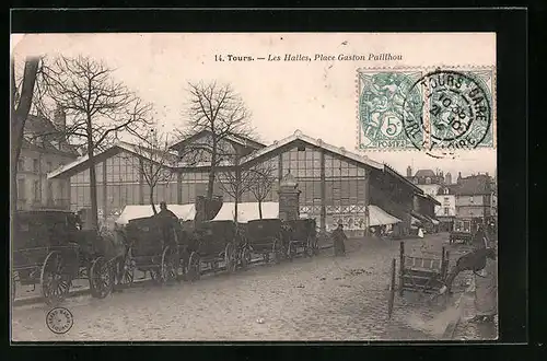 AK Tours, Les Halles, Place Gaston Paillhou