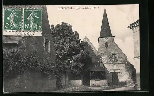 AK Ligniéres, L`Eglise