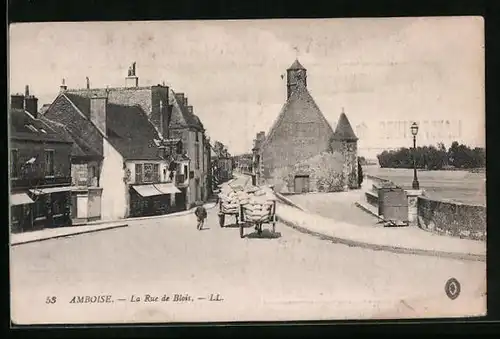 AK Amboise, La Rue de Blois