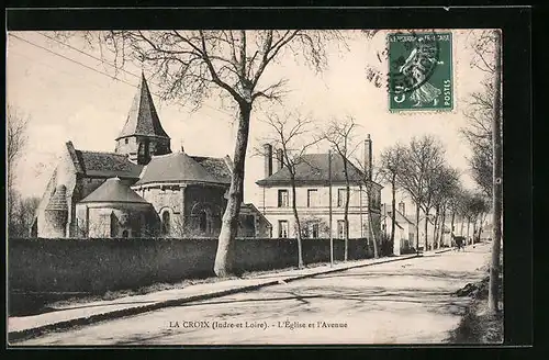 AK La Croix, L`Église et l`Avenue