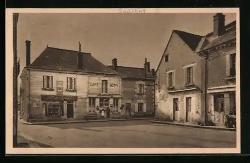 AK Sorigny, Café et Hôtel, Place de l`Eglise