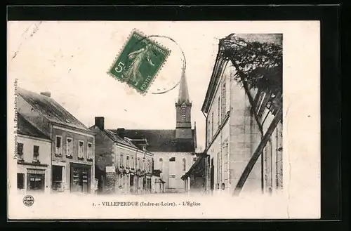 AK Villeperdue, L`Eglise