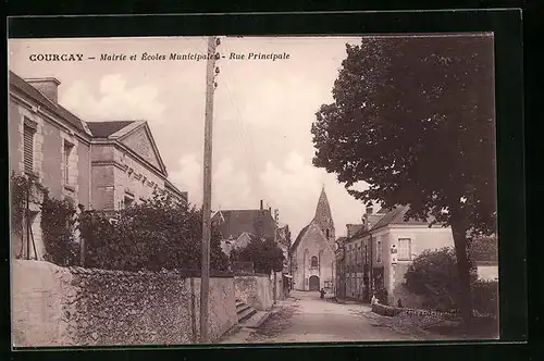 AK Courcay, Mairie et Écoles Municipales