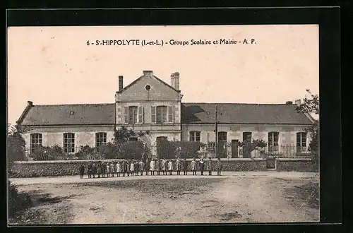 AK S-Hippolyte, Groupe Scolaire et Mairie