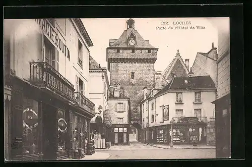 AK Loches, Porte de l`Hôtel de Ville