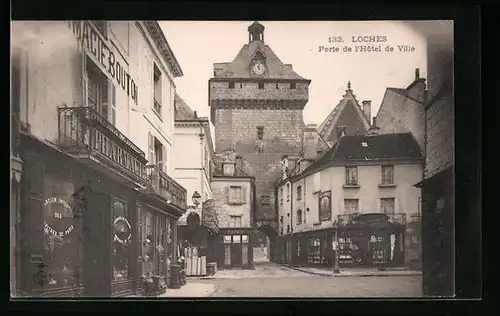 AK Loches, Porte de l`Hôtel de Ville