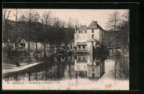 AK Courcay, Le Moulin et l`Indre