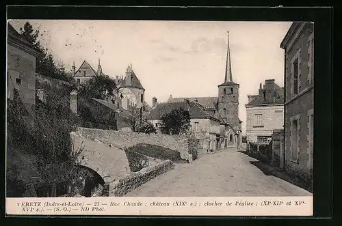 AK Veretz, Rue Chaude, Château