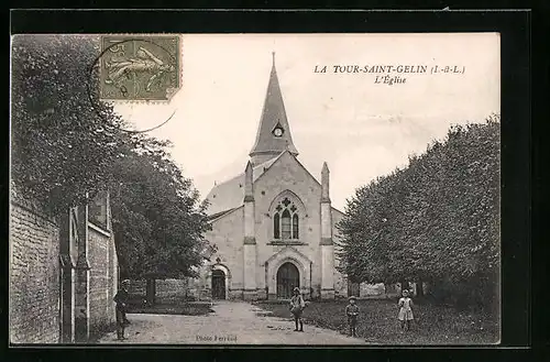 AK La Tour-Saint-Gelin, L`Eglise