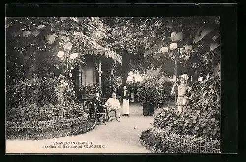 AK St-Avertin, Jardins du Restaurant Fouqueux
