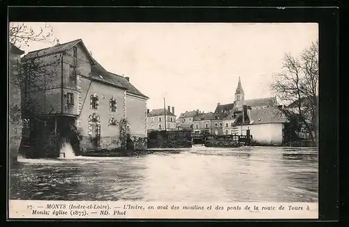 AK Monts, L`Indre, en aval des moulins