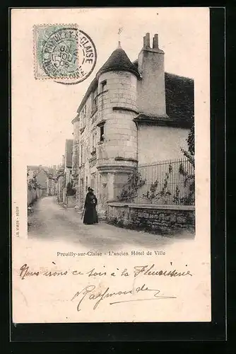 AK Preuilly-sur-Claise, L`ancien Hôtel de Ville