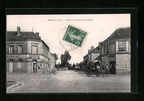 AK Cléré, Route de Château-la-Vallière