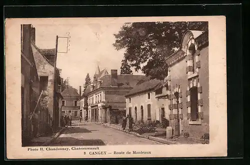 AK Cangey, Route de Manteaux