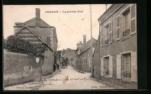 AK Chargé, La grande Rue