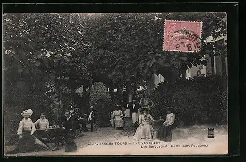 AK St-Avertin, Les Bosquets du Restaurant Fouqueux