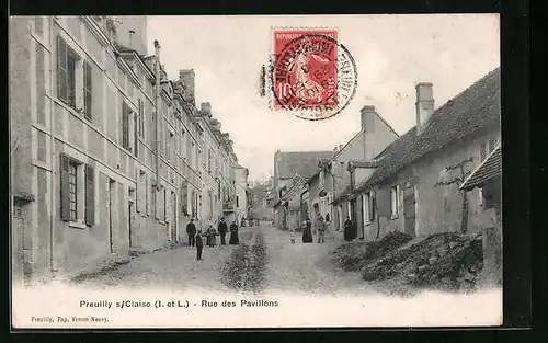 AK Preuilly-sur-Claise, Rue des Pavillons