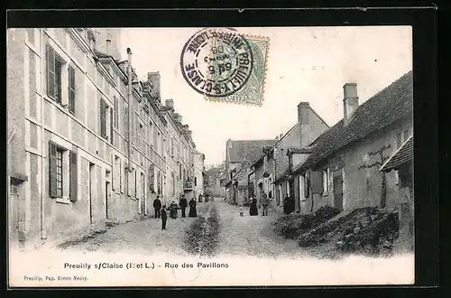 AK Preuilly-sur-Claise, Rue des Pavillons