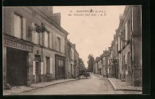 AK Manthelan, Rue Nationale