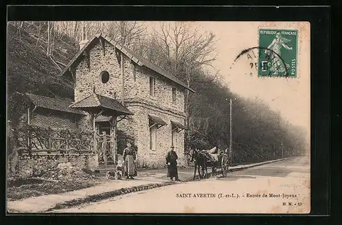AK Saint-Avertin, Entrée de Mont-Joyeux
