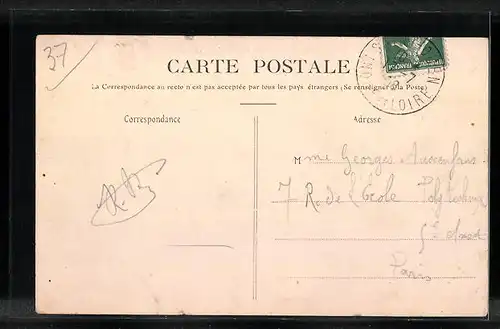 AK Saint-Ouen, Postes et Télégraphes