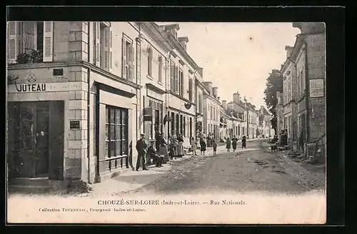 AK Chouzé-sur-Loire, Rue Nationale