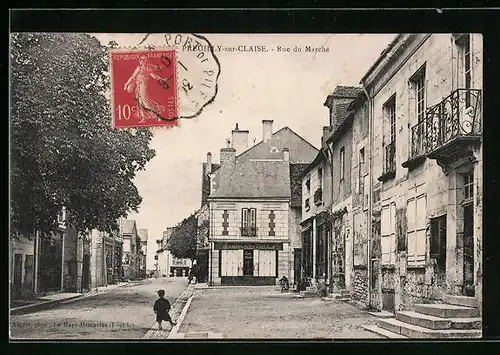 AK Preuilly-sur-Claise, Rue du Marché