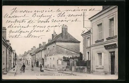 AK La Membrolle, Grande Rue