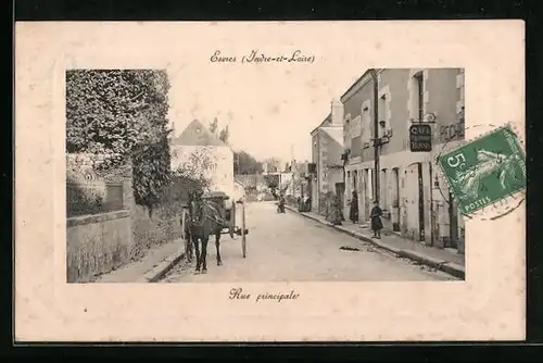 AK Esvres, Rue principale