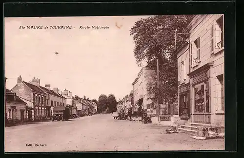 AK Ste Maure de-Touraine, Route Nationale