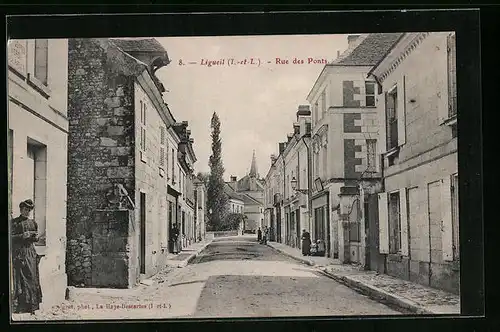 AK Ligueil, Rue des Ponts
