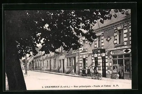 AK Chambray, Rue principale, Poste et Tabac