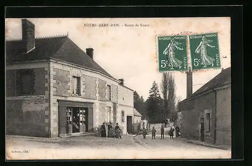 AK Notre-Dame-D`oe, Route de Tours