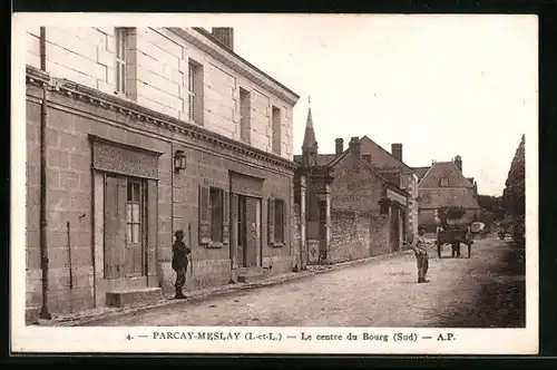 AK Parcay-Meslay, Le centre du Bourg