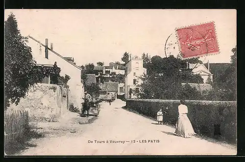 AK Les Patis, De Tours à Vouvray