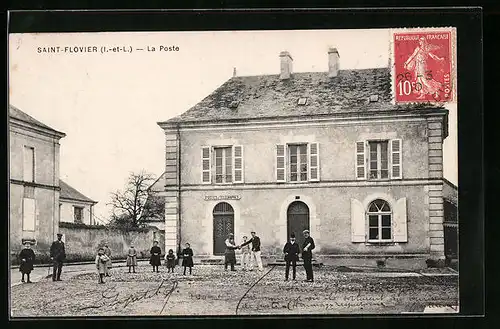 AK Saint-Flovoier, La Poste