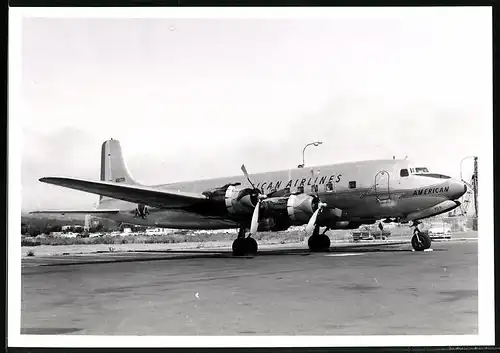 Fotografie Flugzeug - Passagierflugzeug Douglas DC-6 der American Airlines