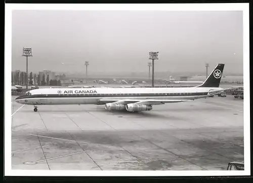 Fotografie Flugzeug - Passagierflugzeug Douglas DC-8 der Air Canada