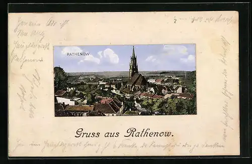 AK Rathenow, Kirche im Stadtbild