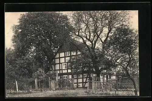 AK Steinberge /Ruppiner Schweiz, Gasthaus Waldschenke
